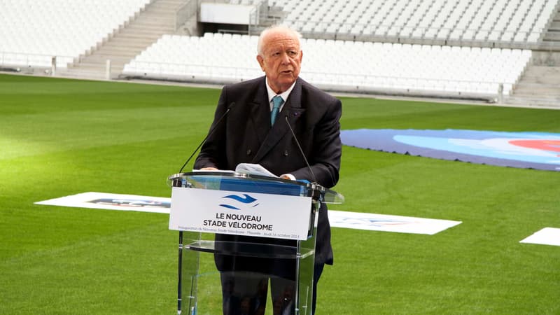 L’OM rend hommage à Jean-Claude Gaudin, ancien maire de la ville et président du club