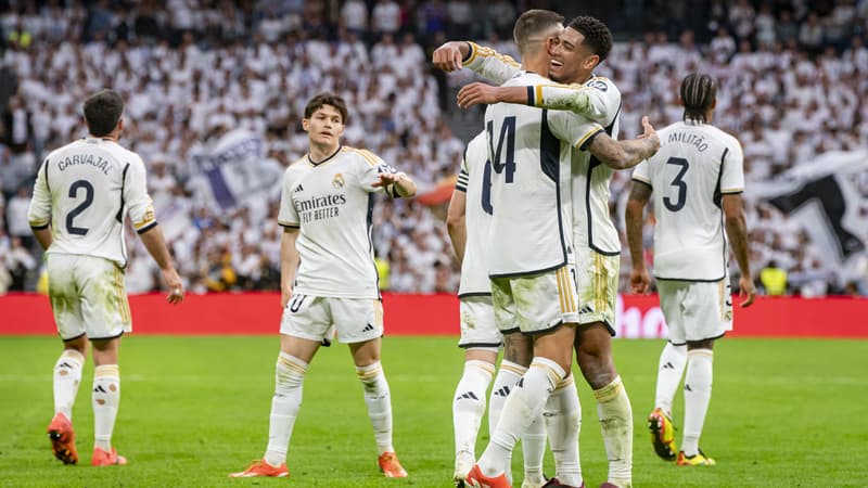 Liga: le Real Madrid officiellement sacré champion d’Espagne après la défaite du Barça à Gérone