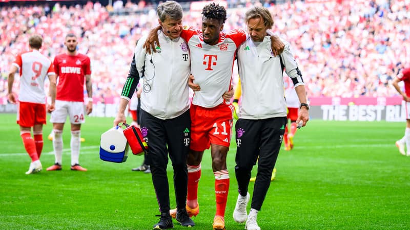 Euro 2024: inquiétude pour Coman, blessé à l’entraînement avec le Bayern