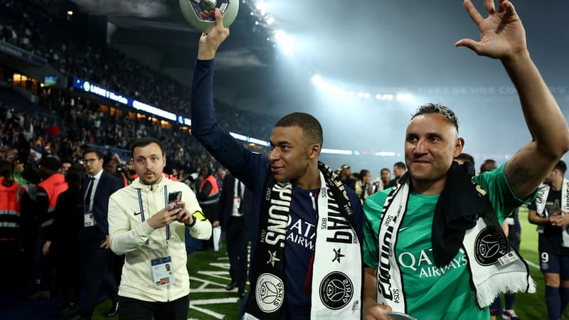 PSG: “Légende”, Mbappé rend (encore) un hommage à Keylor Navas après ses adieux au Parc des Princes