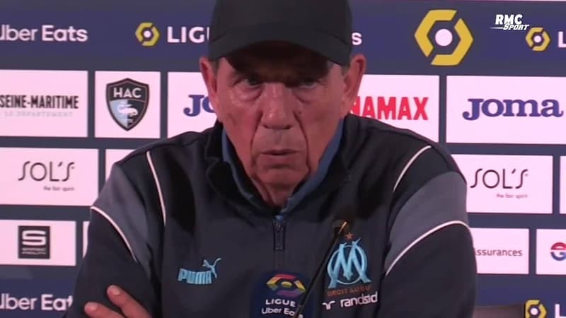 L1 – Marseille 8e: Gasset “triste” de ne pas laisser Marseille européen (et évoque son avenir)