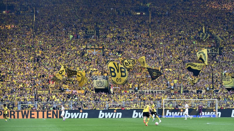 Dortmund-PSG: le mythique “Mur Jaune” attend les Parisiens de pied ferme