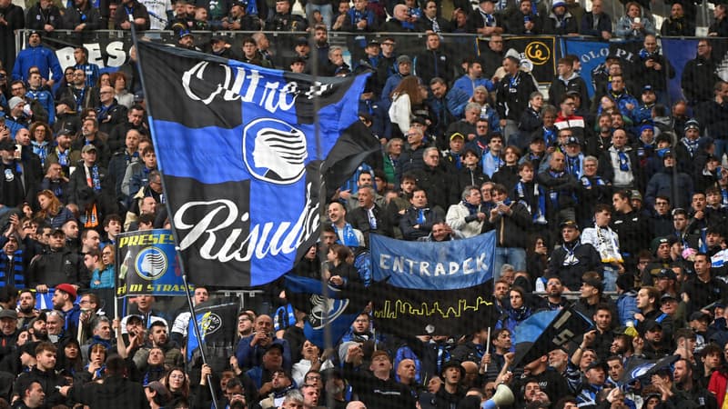 OM-Atalanta: un supporteur italien en garde à vue après des imitations de singe et un salut nazi vus dans le parcage italien