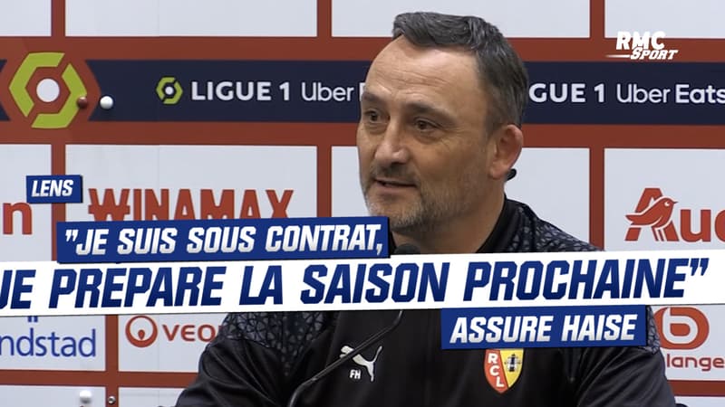 Lens : “Je suis sous contrat, je prépare la saison prochaine” assure Haise