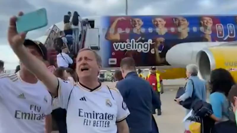 Dortmund-Real Madrid: mauvaise surprise pour des fans madrilènes qui ont voyagé dans l’avion du Barça