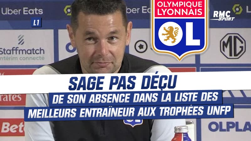 Ligue 1 : Sage pas déçu de son absence dans la liste des meilleurs entraîneurs pour les trophées UNFP