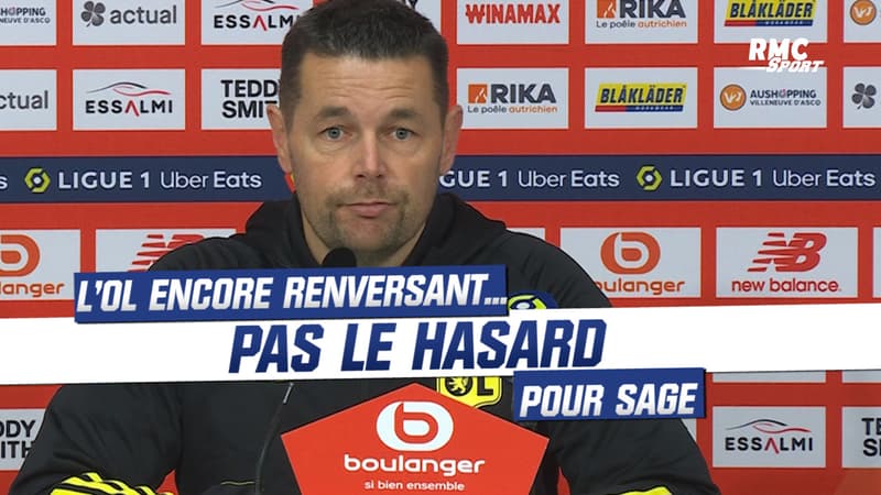 Losc 3-4 OL : Brest, Monaco, Lille… Sage explique la recette lyonnaise pour renverser les matches