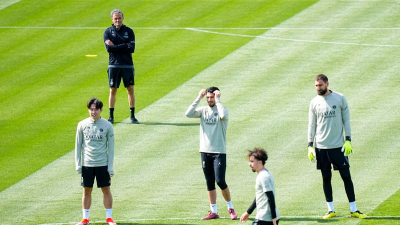PSG: deux joueurs auraient été exclus de l’entraînement par Luis Enrique la semaine dernière
