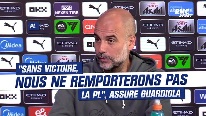 Man City – Tottenham : “Sans victoire, nous ne remporterons pas la Premier League”, assure Guardiola