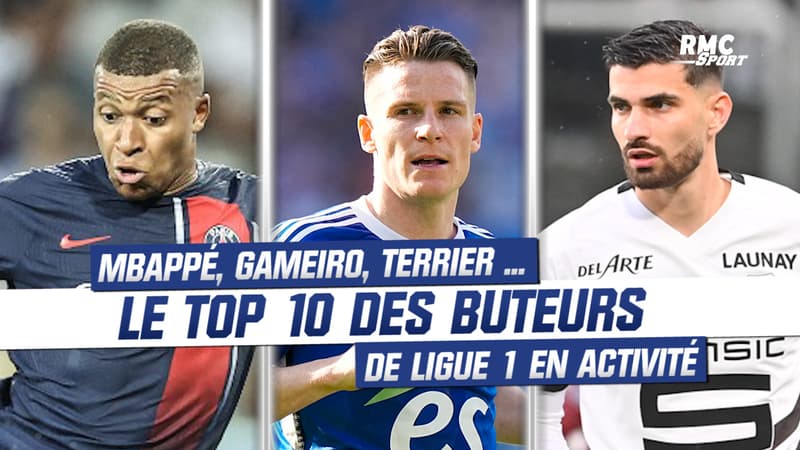 Mbappé, Gameiro, Terrier … Les 10 meilleurs buteurs en Ligue 1