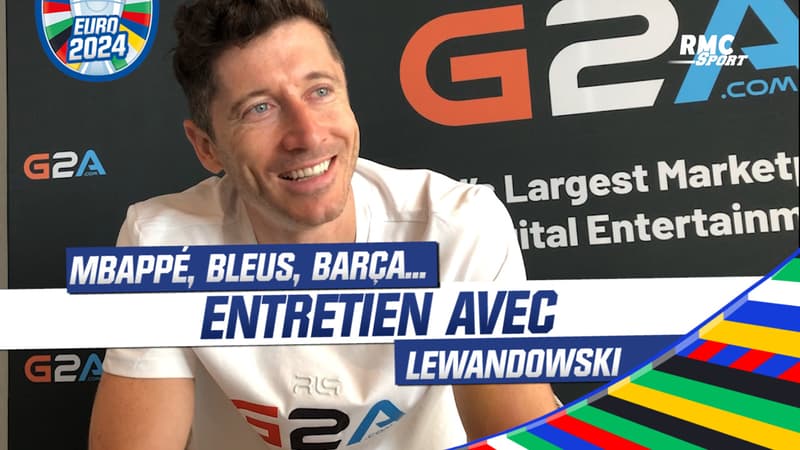 Mbappé, les Bleus favoris de l’Euro, l’année sans du Barça… entretien avec Robert Lewandowski