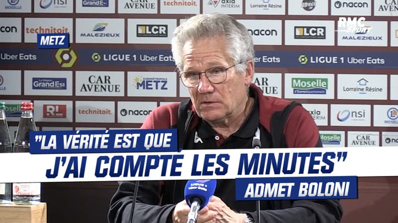 Metz 0-2 PSG : “La vérité est que j’ai compté les minutes” admet Boloni qui évite (pour le moment) la Ligue 2