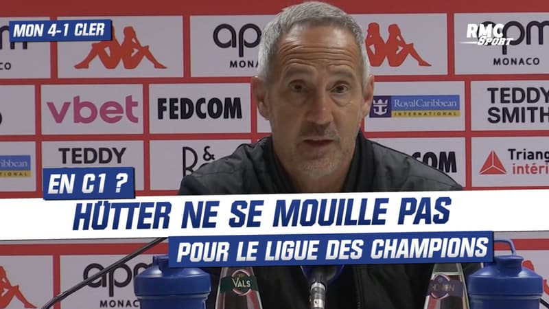 Monaco 4-1 Clermont: “Nous pouvons atteindre nos objectifs”, Hütter ne se voit pas encore en C1