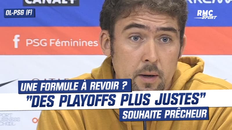 OL-PSG (F): “Un écart trop important entra la saison régulière et les playoffs” juge coach Prêcheur