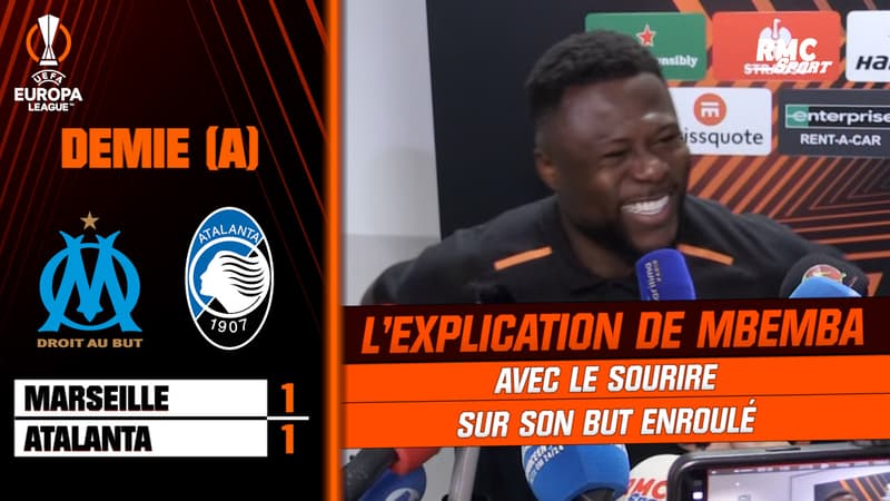 OM 1-1 Atalanta : “C’est normal, quand tu t’entraînes avec Aubameyang”, sourit Mbemba après son but