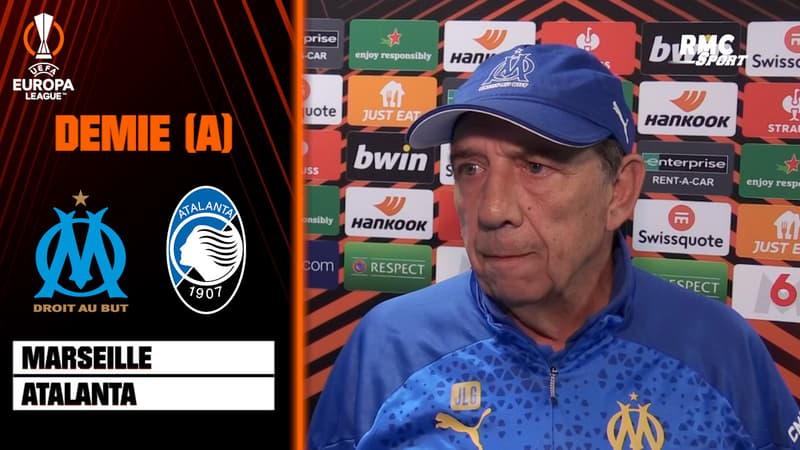 OM-Atalanta : “On peut vivre une fin de saison extraordinaire” savoure Gasset