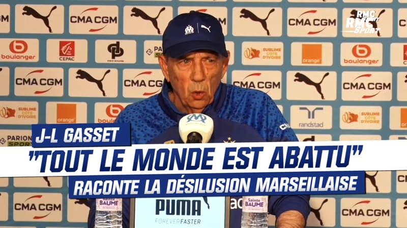 OM : “Tout le monde est abattu” Gasset raconte la désillusion du vestiaire marseillais