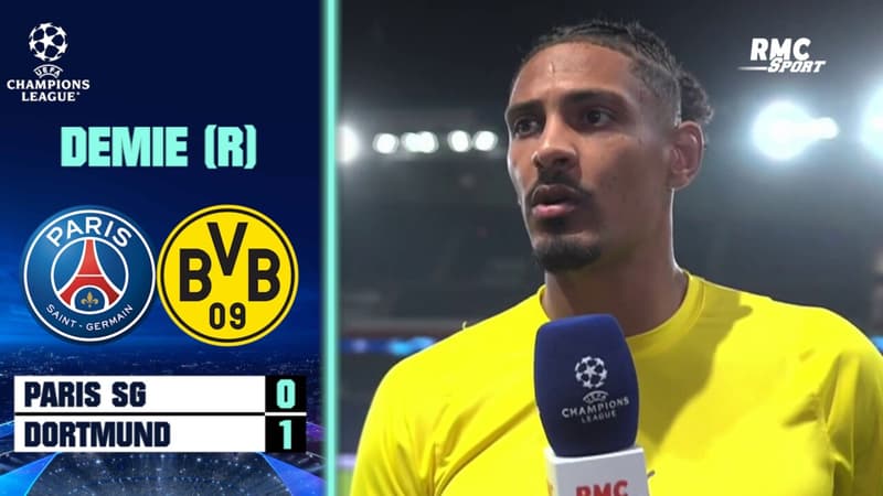 PSG 0-1 Dortmund : “C’est une surprise” avoue Haller