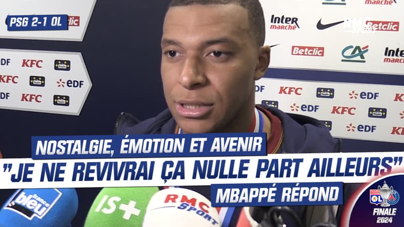 OL 1-2 PSG: “Je ne revivrai ça nulle pas ailleurs” Mbappé évoque ses souvenirs et son avenir