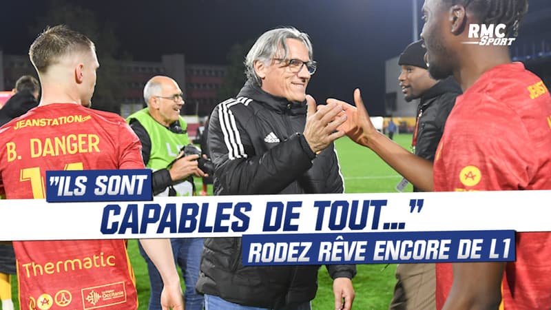 Playoffs L2 : “Ils sont capables de tout…”, Rodez et Santini peuvent toujours rêver de L1