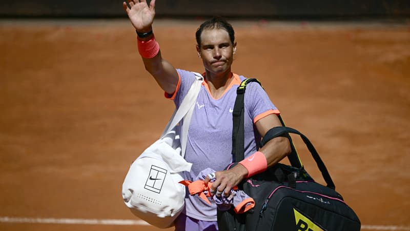 Tennis: Nadal s’incline lourdement à Rome et ne rassure pas avant Roland-Garros