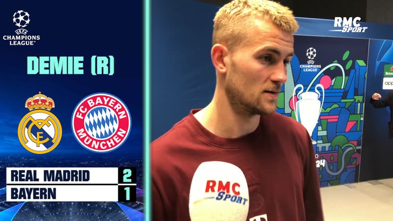 Real Madrid 2-1 Bayern Munich : “L’arbitre de touche m’a dit qu’il avait fait une erreur” confie de Ligt