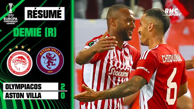 Résumé : Olympiacos (Q) 2-0 Aston Villa – Conference League (demi-finale retour)