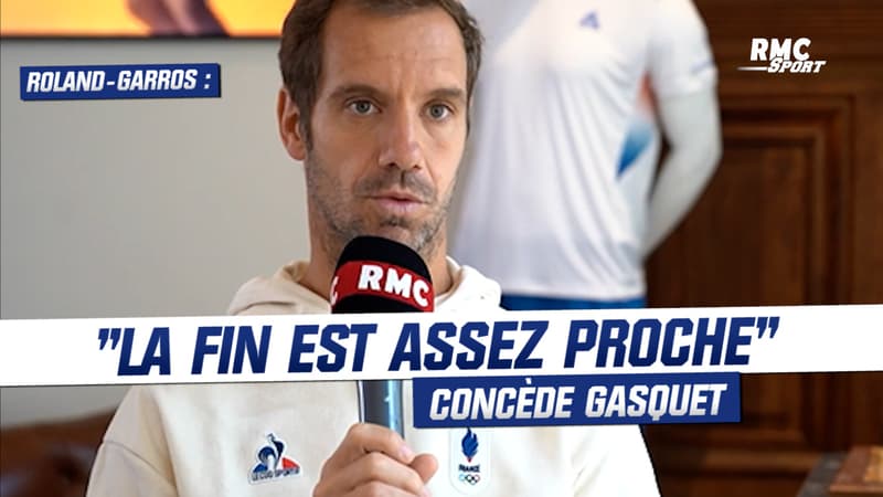 Roland-Garros : “La fin est assez proche concède Gasquet”, qui veut en profiter le plus possible