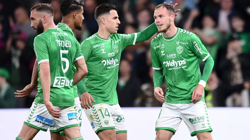 Play-off Ligue 2: vainqueurs de Rodez, les Stéphanois ne veulent pas céder à “l’euphorie”