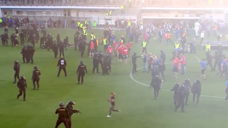 Bagarres, plateau TV pris pour cible… La finale de la Coupe de République tchèque a dégénéré