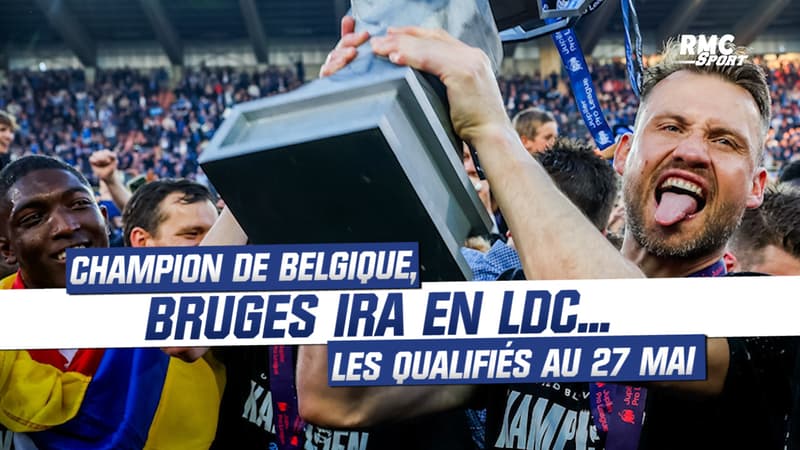 Titré devant l’Union Saint-Gilloise, Bruges ira en Ligue des champions… les qualifiés au 27 mai