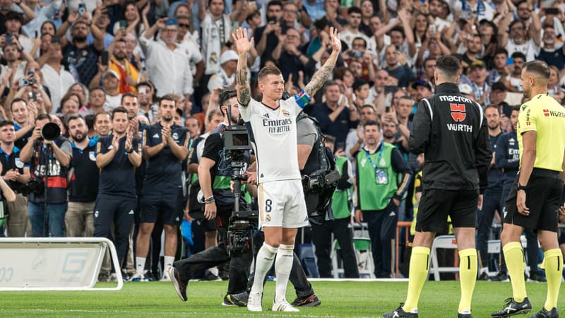 Real Madrid: l’hommage magnifique du peuple madrilène pour la dernière de Toni Kroos à Bernabeu