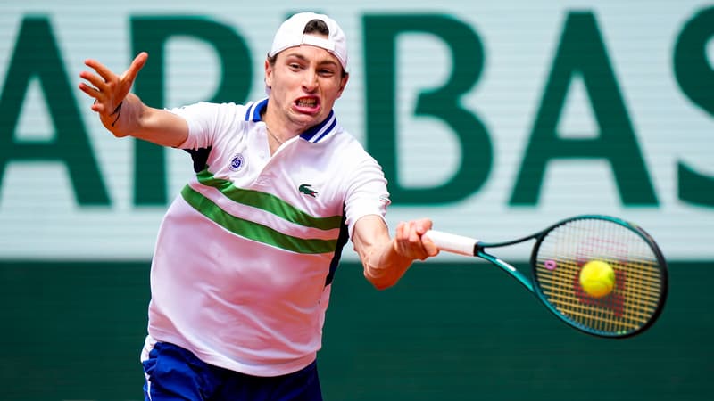 Roland-Garros: Ugo Humbert, numéro 1 français, prend déjà la porte