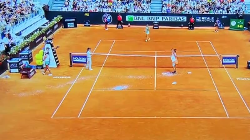 Tennis: deux matchs du tournoi de Rome arrêtés par des militants écologistes