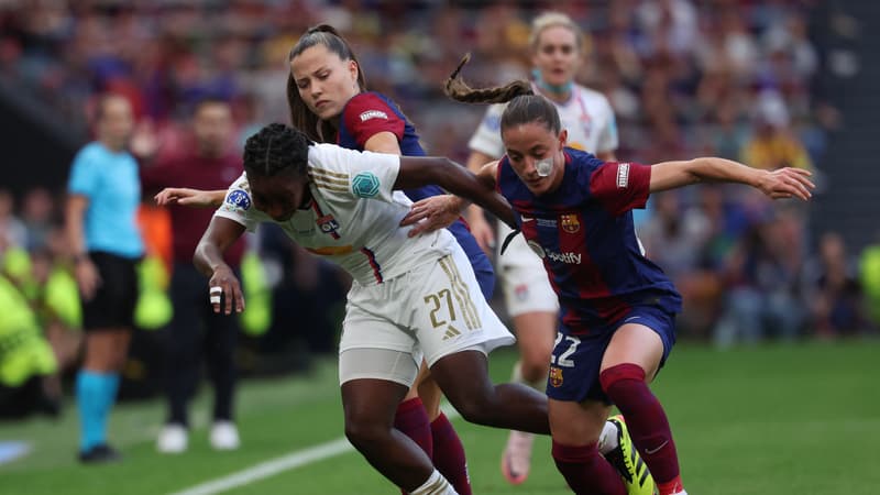Ligue des champions féminine: le Barça prive l’OL d’un 9e sacre grâce à ses Ballons d’or