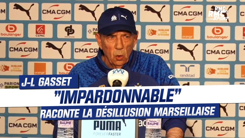 OM : “Vous, vous êtes irréprochables. Nous on est impardonnables.” L’appel de Gasset aux supporters marseillais