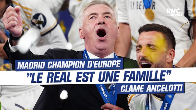 Dortmund 0-2 Real: “Le Real Madrid est une famille”, le succès selon Ancelotti