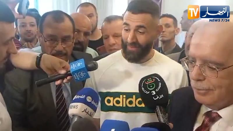 “Beaucoup de joie”, Karim Benzema en visite en Algérie