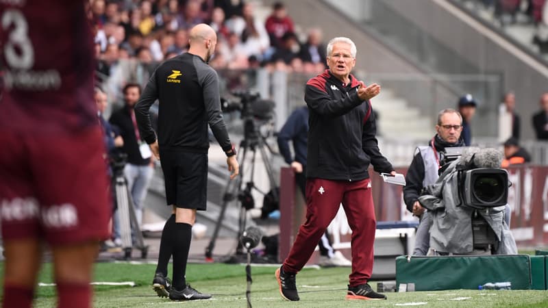 Mercato: “vous me faites mal avec ça”, Bölöni refuse de parler de son avenir après la relégation de Metz